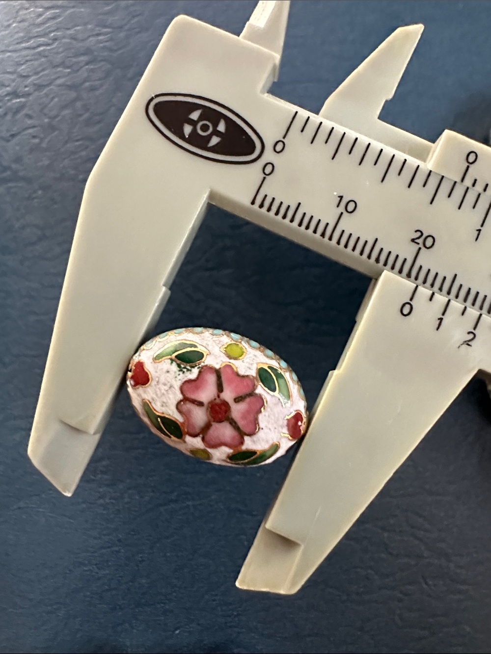 Vintage Cloisonné Beads - Picture 3 of 4